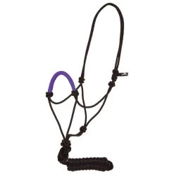 Mustang Solid Nose Rope Halter -HORSE TACK Store 127168 199012