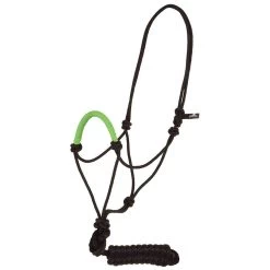 Mustang Solid Nose Rope Halter -HORSE TACK Store 127168 199013