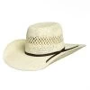 Kids Twister Vented Cattlemans Crease Straw Hat -HORSE TACK Store 128977 default l