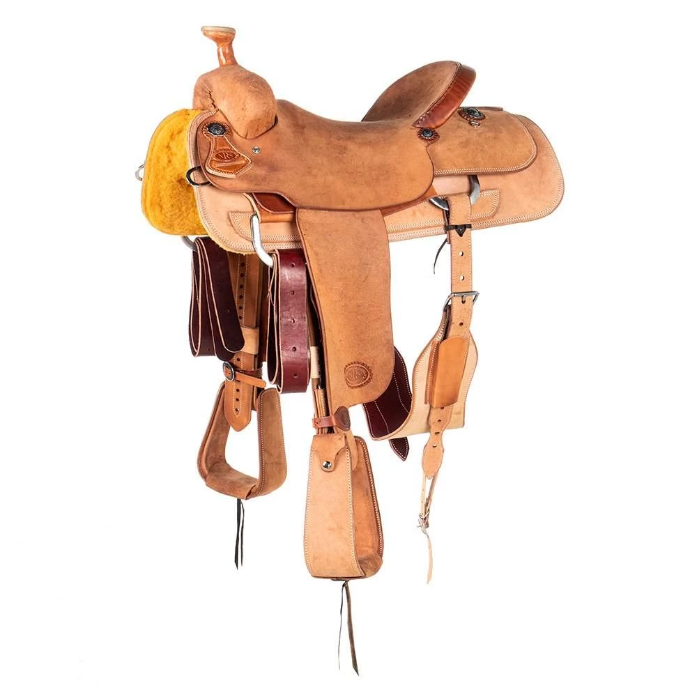 Nrs Competitors NRS Competitor's Series Natural Full Rough Out Team Roper Saddle 3 Nrs Competitors NRS Competitor's Series Natural Full Rough Out Team Roper Saddle