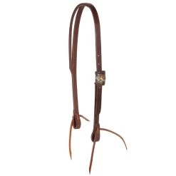 Cowperson Tack NRS Exclusive Foster Flower Slit Ear Headstall By Cowperson Tack