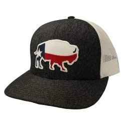 Red Dirt Hat Co Texas Buffalo Cap