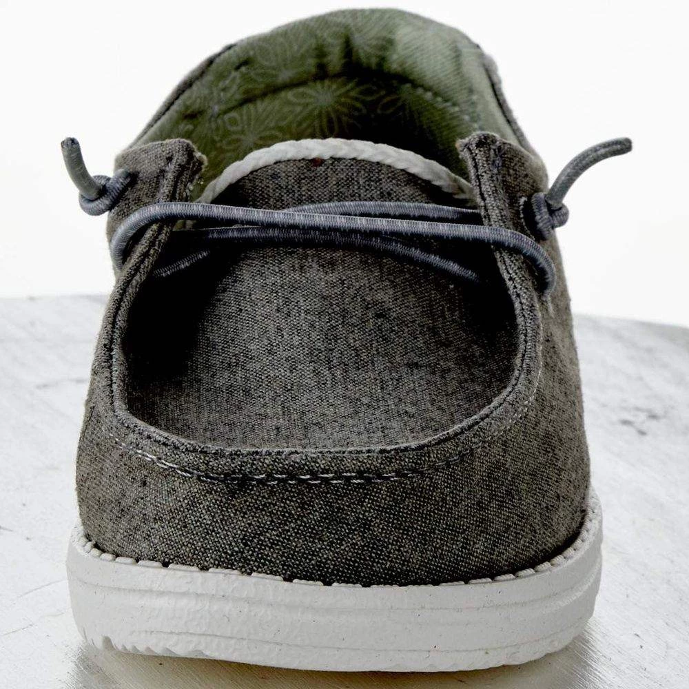 Heydude Hey Dude Youth Wendy Chambray Braid Grey 4 Heydude Hey Dude Youth Wendy Chambray Braid Grey - Image 2