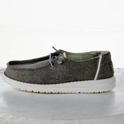 Heydude Hey Dude Youth Wendy Chambray Braid Grey 9 Heydude Hey Dude Youth Wendy Chambray Braid Grey -HORSE TACK Store 130123327 03