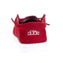 Youth Hey Dude Red Wally Casual Shoe -HORSE TACK Store 130136800 9980