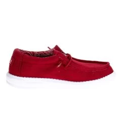 Youth Hey Dude Red Wally Casual Shoe -HORSE TACK Store 130136800 9981