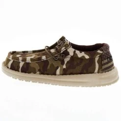 Heydude Kids Hey Dude Wally Camo Flag Casual 9 Heydude Kids Hey Dude Wally Camo Flag Casual -HORSE TACK Store 130137037 03