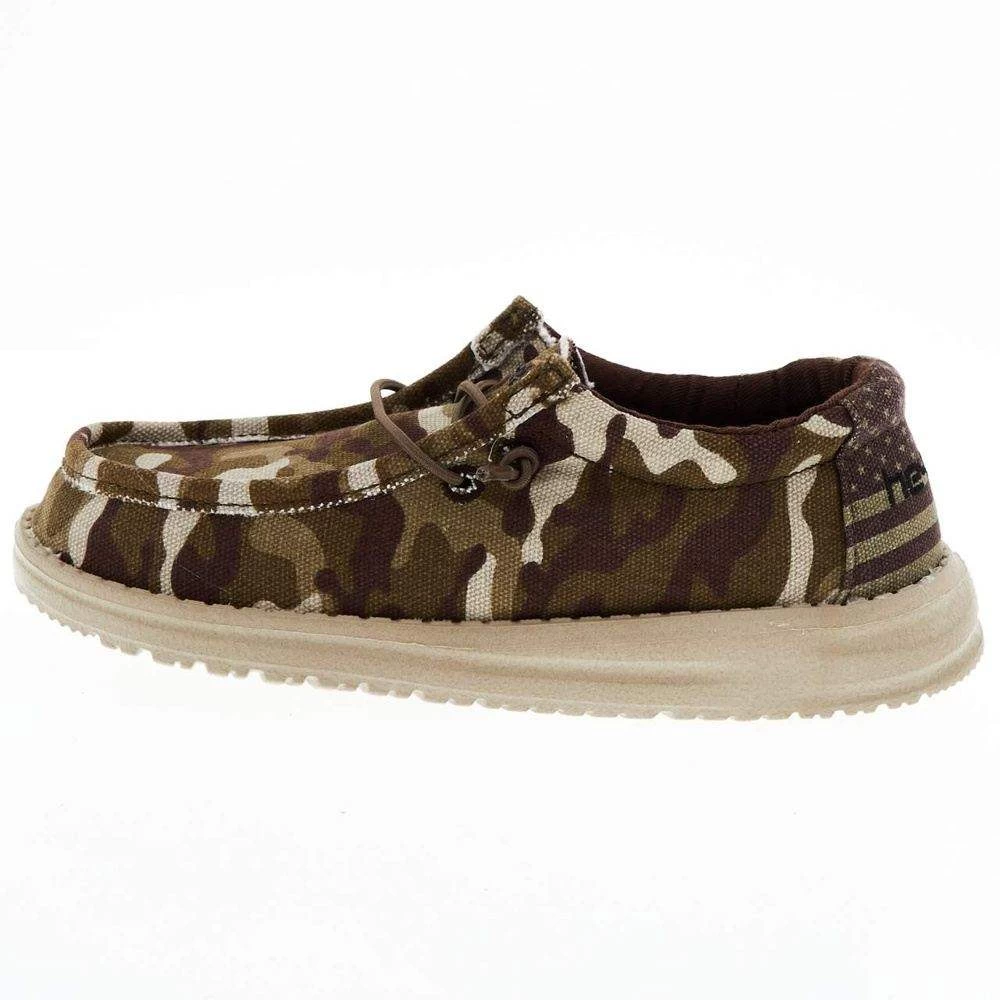 Heydude Kids Hey Dude Wally Camo Flag Casual 5 Heydude Kids Hey Dude Wally Camo Flag Casual - Image 3