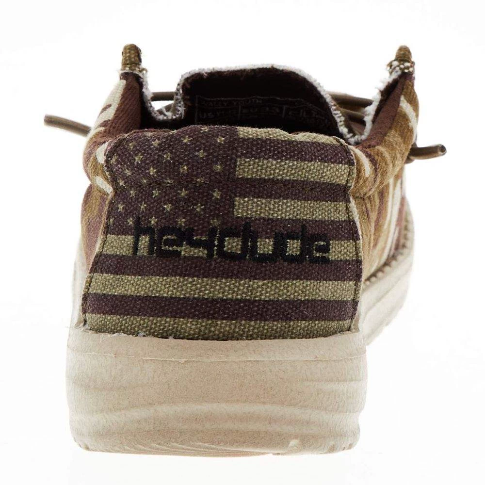 Heydude Kids Hey Dude Wally Camo Flag Casual 6 Heydude Kids Hey Dude Wally Camo Flag Casual - Image 4