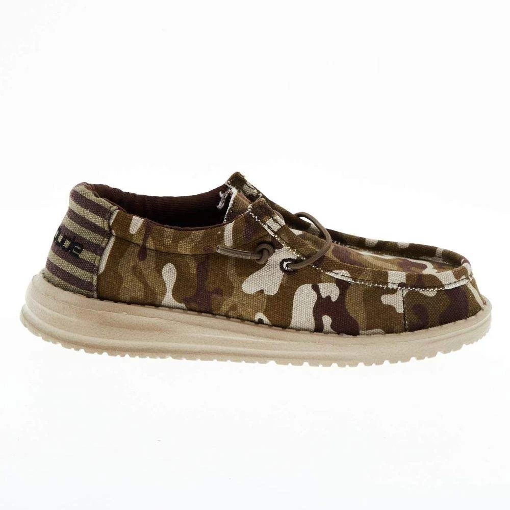 Heydude Kids Hey Dude Wally Camo Flag Casual 7 Heydude Kids Hey Dude Wally Camo Flag Casual - Image 5