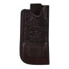 Justin Tooled Knife Sheath Dark Brown 2005764K4 -HORSE TACK Store 130150 default l