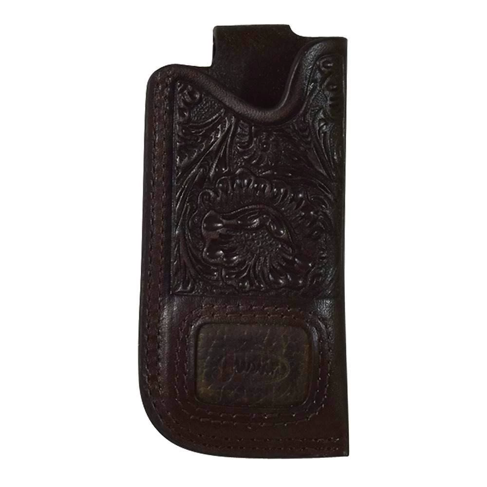 Justin Tooled Knife Sheath Dark Brown 2005764K4 3 Justin Tooled Knife Sheath Dark Brown 2005764K4