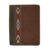 Justin Men`s Ribbon BP Bifold Wallet -HORSE TACK Store 130164 default l