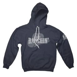 Dale Brisby Just Ranchin Navy Hoodie