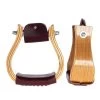 NRS 3in Oak Wood Bell Stirrups 2 NRS 3in Oak Wood Bell Stirrups -HORSE TACK Store 131391 default l