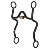 NRS Solid Ported Bit W/Copper Rings -HORSE TACK Store 131416 default l