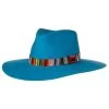 Women's M+F Turquoise With Serape Band Fashion Hat -HORSE TACK Store 131479 default l