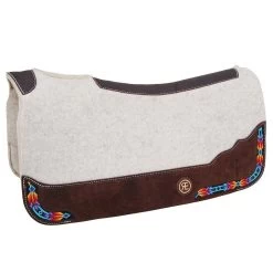 Reinsman 3/4 Inch Limited Edition Apex Infinity Beaded Contour Felt Saddle Pad
