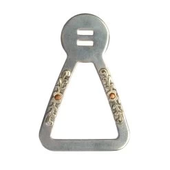 NRS Floral Triangle Latigo Keeper