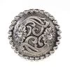 Rockin Out Jewelry 1 1/2in. Beaded Border Concho With 2 Flowers 2 Rockin Out Jewelry 1 1/2in. Beaded Border Concho With 2 Flowers -HORSE TACK Store 132888 default l