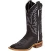 Justin Boots Women's Justin Bent Rail Black Burnished Calf Cowgirl Boots -HORSE TACK Store 13292 default l