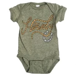 Girl's Rodeo Quincy Howdy Onesie