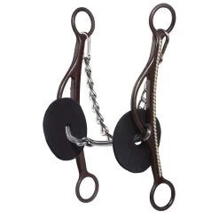Professionals Choice Brittany Pozzi Long Gag Smooth Snaffle Bit