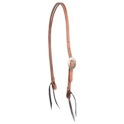 Martin Saddlery Harness Leather Split Ear Headstall With Guthrie Buckle
