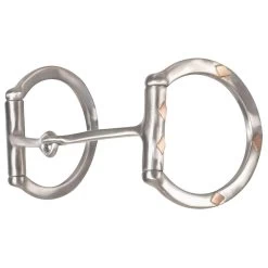 Classic Sherry Cervi Square Snaffle D Ring Barrel Bit