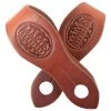 Martin Saddlery Chestnut Skirting Leather Medium Slobber Straps