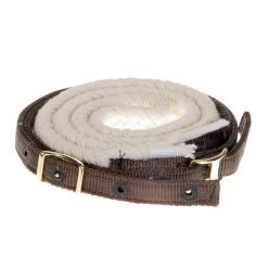 Jerry Beagley Braiding Company Ton Reins With Brown Nylon Ends