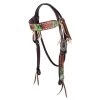 Rodeo Quincy Cactus Rose Browband Headstall -HORSE TACK Store 134555 default l