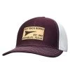 Fast Back White And Maroon Logo Patch Cap -HORSE TACK Store 136216 default l