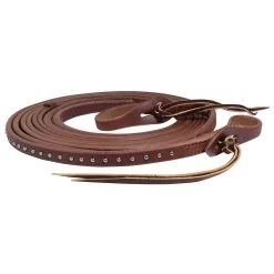 Professionals Choice Ranch Dotted Pineapple Knot Split Reins