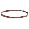 MF Brown 3/8in Tooled Hat Band Brown