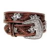 Gem Dandy Accessories Women`s Brown Painted Floral Belt 1 Gem Dandy Accessories Women`s Brown Painted Floral Belt -HORSE TACK Store 139011 default l