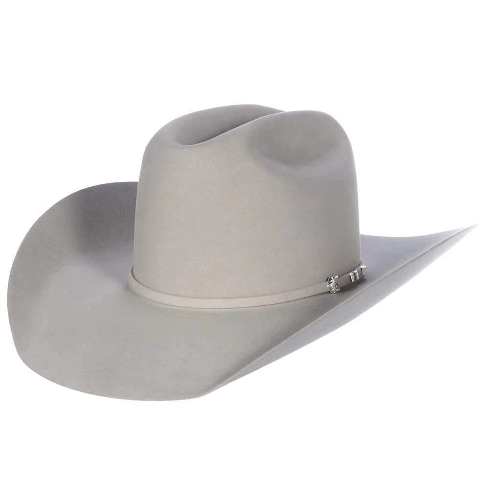 Resistol 40X Arena Silverbelly 4 1/4in. Brim Open Crown Felt Cowboy Hat 3 Resistol 40X Arena Silverbelly 4 1/4in. Brim Open Crown Felt Cowboy Hat