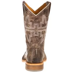 Tin Haul Footwear Youth Sharky Man Eater Brown Top Boots -HORSE TACK Store 14 018 0007 0712 3