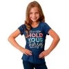 Girls Hold Your Horses Graphic Tee -HORSE TACK Store 140270 default l