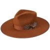 Stetson Hats Cognac Midtown 2 3/4in. Bound Edge Brim Fashion Hat -HORSE TACK Store 140317 default l