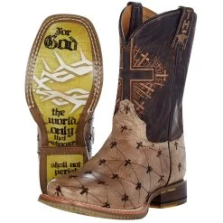 Tin Haul Footwear Kids Gospel Cowboy Boots