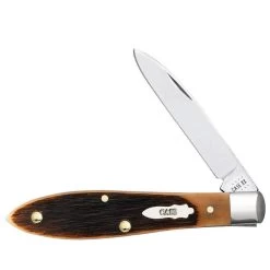 CASE XX Sawcut Jig Amber Bone - Tear Drop CA17895