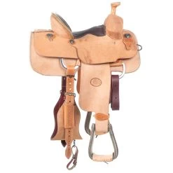 Nrs Competitors Natural Roughout Bullhide Seat Youth Team Roping Saddle -HORSE TACK Store 1412136Y 31