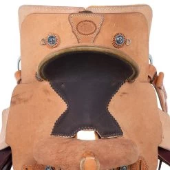Nrs Competitors Natural Roughout Bullhide Seat Youth Team Roping Saddle -HORSE TACK Store 1412136Y 51