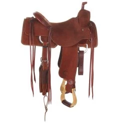 Nrs Competitors Competitor Series Full Roughout Chestnut Ranch Cutter -HORSE TACK Store 1412162 3