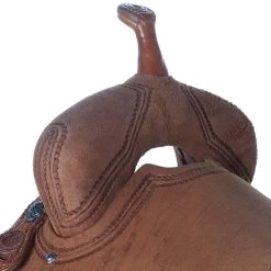 Nrs Competitors Roughout Barrel Saddle With Double Shell/Rope Border 10 Nrs Competitors Roughout Barrel Saddle With Double Shell/Rope Border -HORSE TACK Store 1412169 4