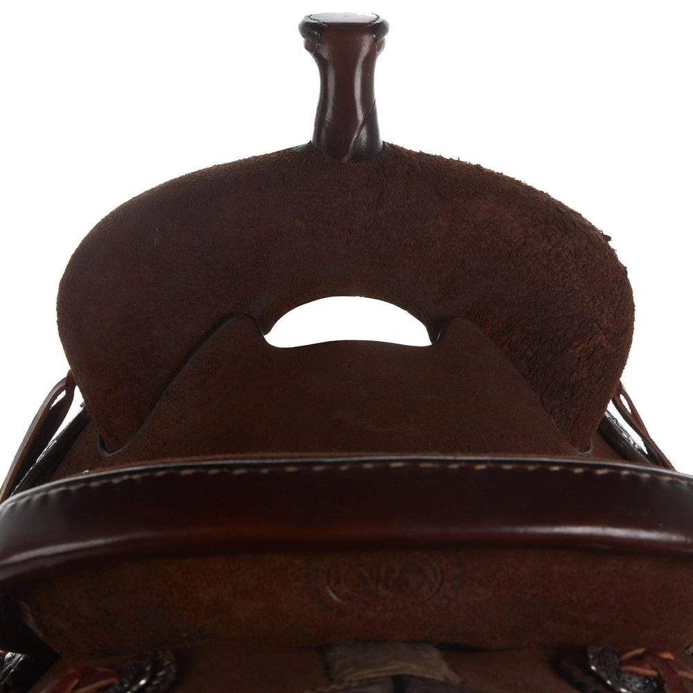 Nrs Competitors Chocolate Roughout Strip Down Ranch Cutter Saddle 5 Nrs Competitors Chocolate Roughout Strip Down Ranch Cutter Saddle - Image 3