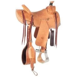 NRS 1/4 Breed Seat Rig Low Moose Ranch Roper -HORSE TACK Store 1413019 2