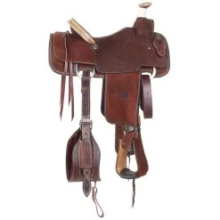 NRS Chocolate Roughout Team Roper -HORSE TACK Store 1413022 2