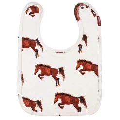 Milkbarn Natural Horse Organic Traditional Bib